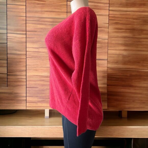 NWT- Madewell Kyle Waffle Henley top - Picture 5 of 10